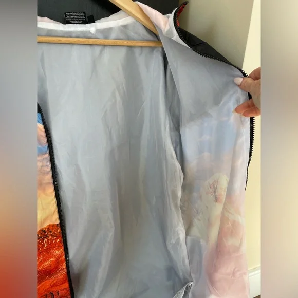 Polaroid Mountain Print Windbreaker Jacket, Men’s Medium - Picture 6 of 9